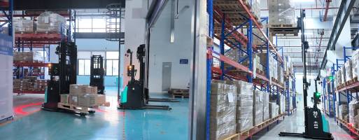 Multiway무인지게차 적용 분야